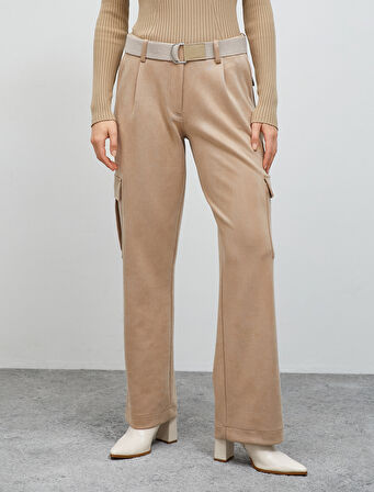 Kemerli Cepli Kargo Pantolon