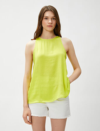 Basic Atlet Kolsuz Halter Yaka