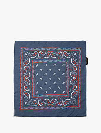 Bandana Desenli Pamuklu 50x50cm