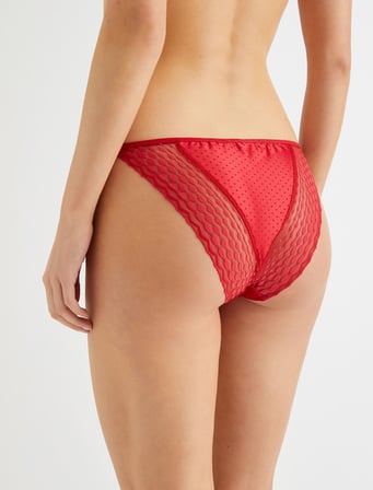 Brazilian Külot Dantelli Saten