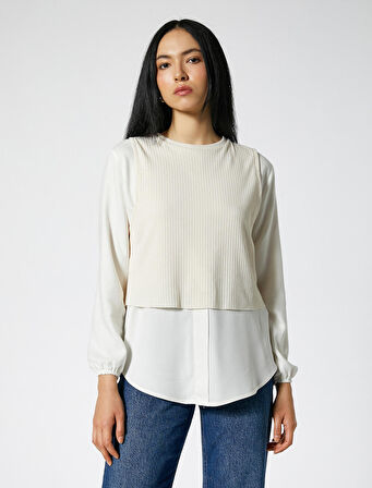 İki Parça Görünümlü Gömlek