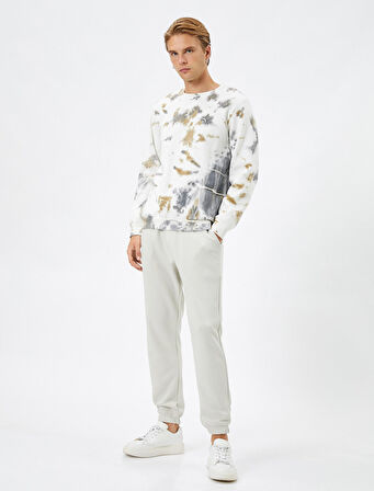 Jogger Eşofman Altı Beli Bağcıklı Cep Detaylı