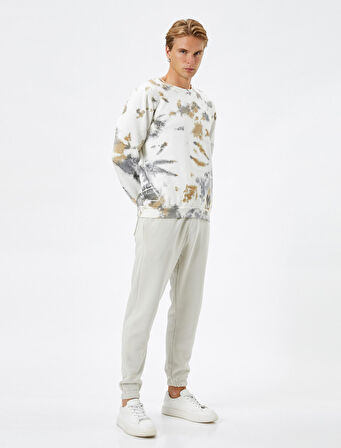 Jogger Eşofman Altı Beli Bağcıklı Cep Detaylı