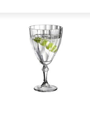 Paşabahçe 44767 diamond ayaklı su bardak - kadeh meşrubat bardağı 6 lı