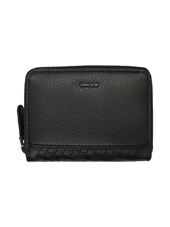 Siyah Hakiki Deri Erkek Cüzdan 740