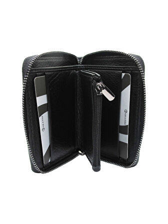 Siyah Hakiki Deri Erkek Cüzdan 740