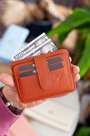 Garbalia Shelby Hakiki Deri Kartlık Cüzdan