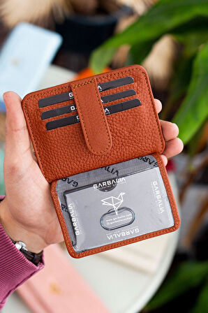 Garbalia Shelby Hakiki Deri Kartlık Cüzdan