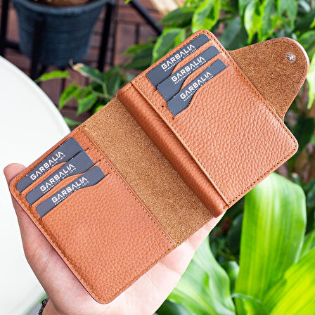Garbalia Luzern Hakiki Deri Ek Kartlıklı Unisex Cüzdan