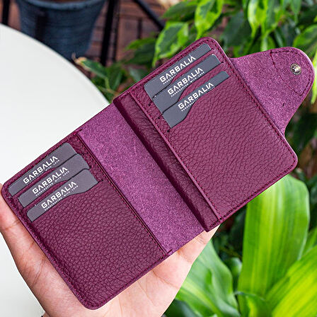 Garbalia Luzern Hakiki Deri Ek Kartlıklı Unisex Cüzdan