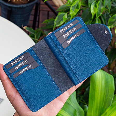 Garbalia Luzern Hakiki Deri Ek Kartlıklı Unisex Cüzdan