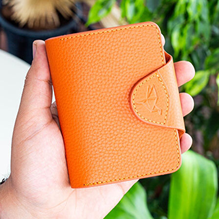Garbalia Luzern Hakiki Deri Ek Kartlıklı Unisex Cüzdan