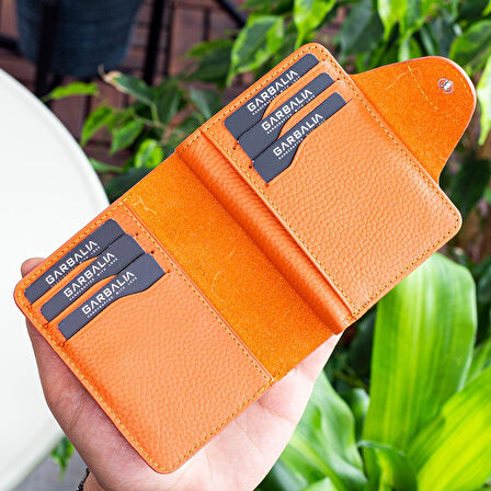 Garbalia Luzern Hakiki Deri Ek Kartlıklı Unisex Cüzdan