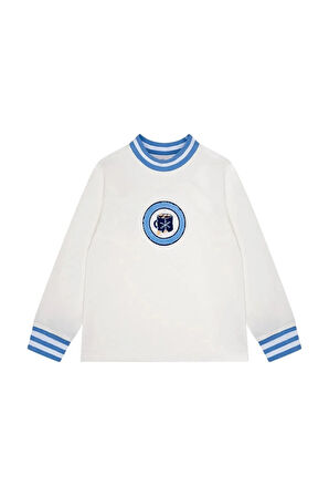 Erkek Çocuk Arma Nakışlı Uzun Kollu Tshirt MNT25E219