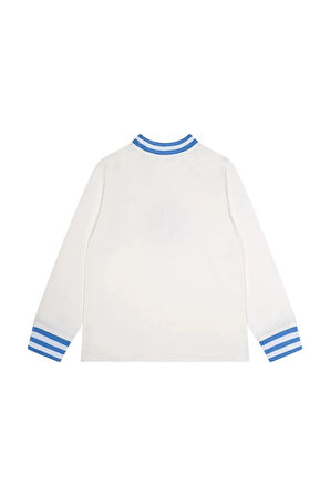 Erkek Çocuk Arma Nakışlı Uzun Kollu Tshirt MNT25E219