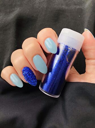 Lacivert Rengi Tırnak Süsleme Simi , Vücut ve Makyaj Simi , Nail Art