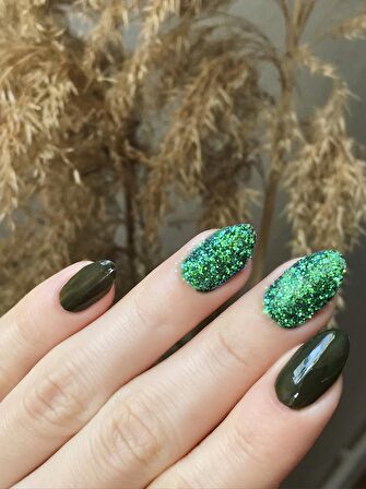 Neon Yeşil Rengi Tırnak Süsleme Simi , Vücut ve Makyaj Simi , Nail Art