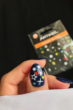 Yıldızlar Tırnak Sticker , Nail Sticker, Nail Art