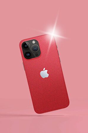 Kırmızı iPhone 14 Pro Max Kaplama Arka Ve Yan Full Kaplayan Koruyucu Body Hydrogel Kaplama