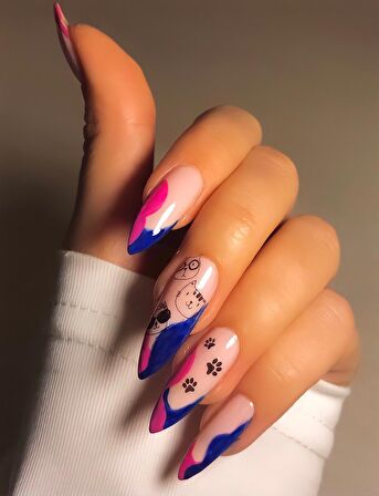 2' Li Patiler Tırnak Dövmesi, Tırnak Sticker, Nail Tattoo, Nail Art