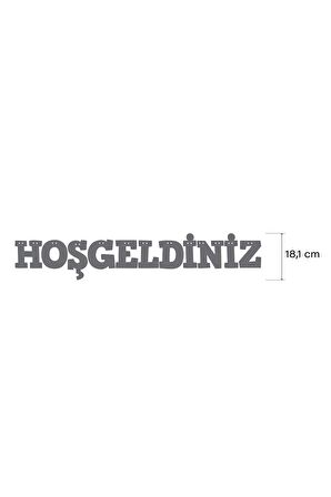 Mavi Hoş Geldiniz Yazılı Banner , Özel Gün, Davet Organizasyonu , Kına, Nişan, Düğün , Simli Eva