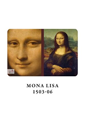 Retronote A4 Defter 11 - Da Vinci - Mona Lisa, 1503-6 - Çizgisiz - 64 Sayfa - 21x29,7 Cm