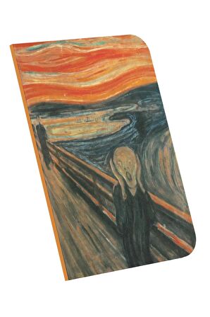 Retronote A4 Defter 12 Edward Munch The Scream 1893 Çizgisiz 64 Sayfa 21x29,7 cm