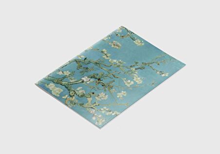 A4 Defter 3 - Van Gogh - Almond Blossom, 1890 - Çizgisiz - 64 Sayfa - 21x29,7 cm