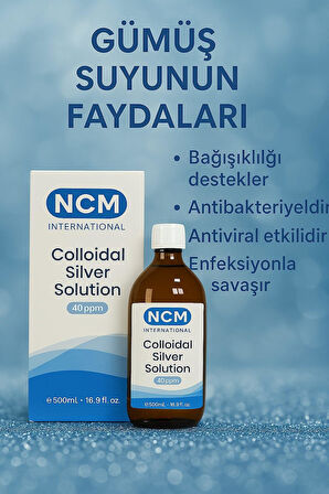 COLLOİDAL SİLVER SOLUTİON (GÜMÜŞ SUYU)