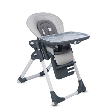 4 Baby AB-100 Formula Katlanır Portatif Mama Sandalyesi Gri 