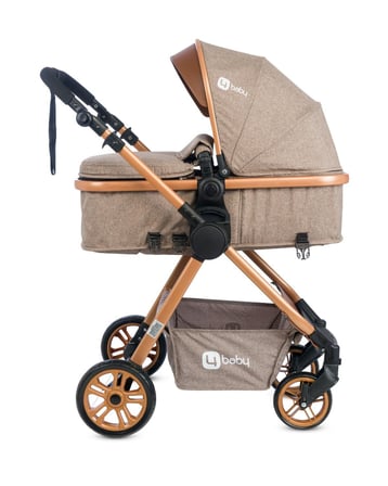 4 Baby AB-490 Comfort Gold Çift Yönlü Travel Sistem Bebek Arabası