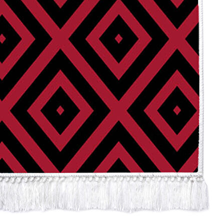 Dekoreko İnci Halı Dijital Saçaklı 1881 Desen 1