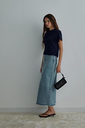 Lacivert Comfy Basic Tişört