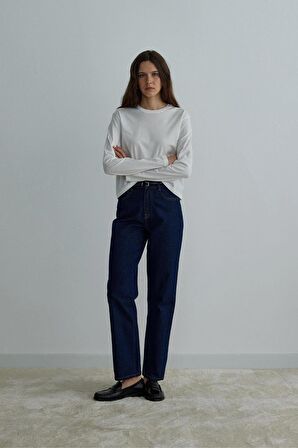 Ekru Forever Uzun Kollu Tişört