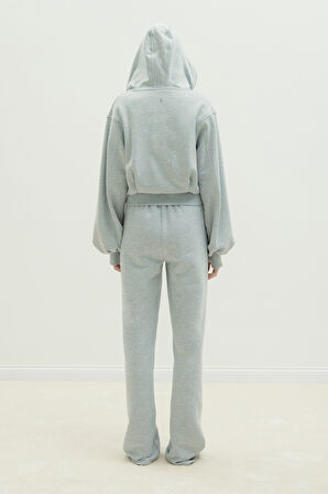 Gri Homie Lastikli Eşofman