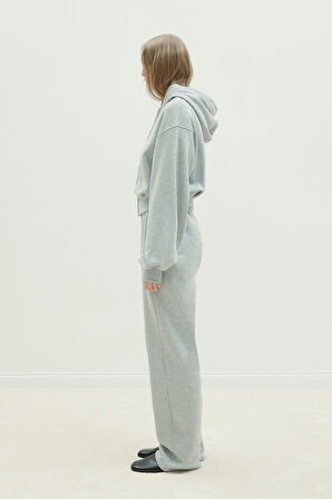 Gri Homie Lastikli Eşofman