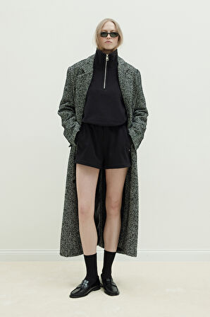 Siyah Low Oversize Sweatshirt