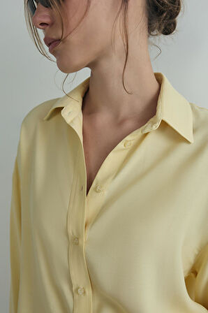 Sarı Alessa Tensel Gömlek