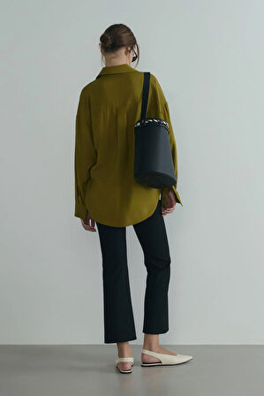 Yeşil Alessa Tensel Gömlek