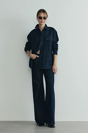 Mavi 88 Oversize Denim Gömlek