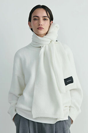 Ekru Bella Oversize Kazak