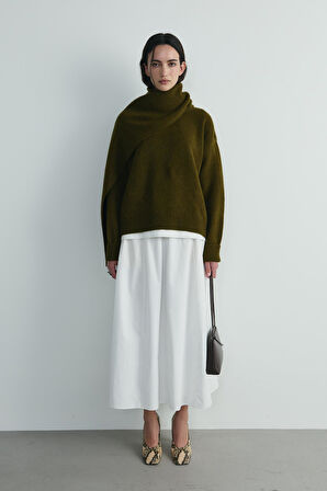 Haki Bella Oversize Kazak