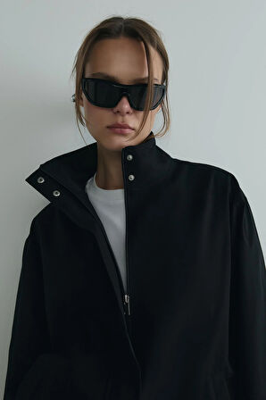 Siyah Cavie Bomber Ceket