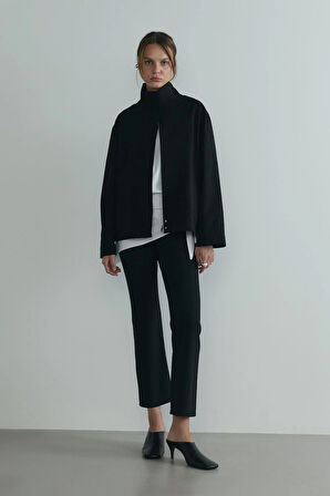 Siyah Cavie Bomber Ceket