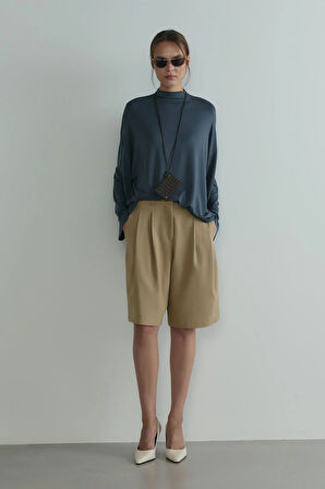 Camel Bren Bermuda Şort