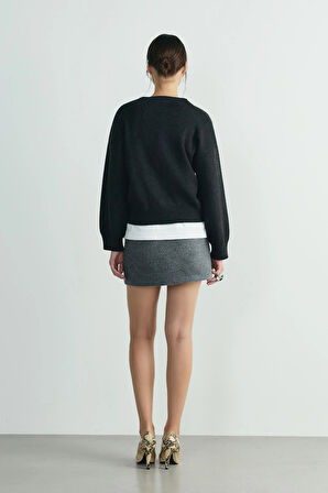 Füme Fade V Yaka Kazak