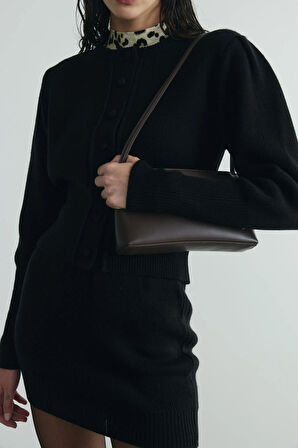 Siyah Lucy Triko Hırka