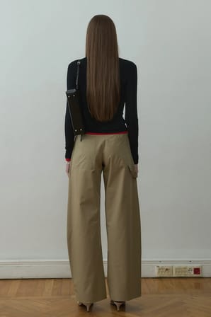 Siyah Kate Slim Tişört