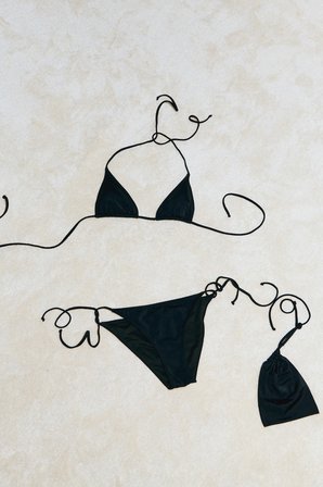 Siyah Mimi Bikini Set