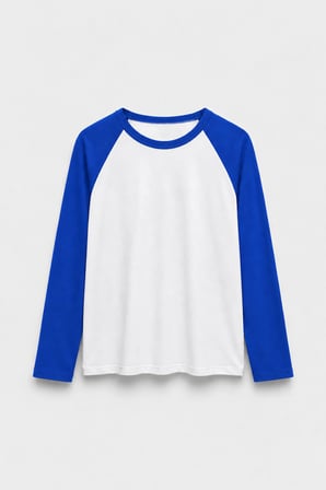 Mavi Reglan Çift Renk Tişört